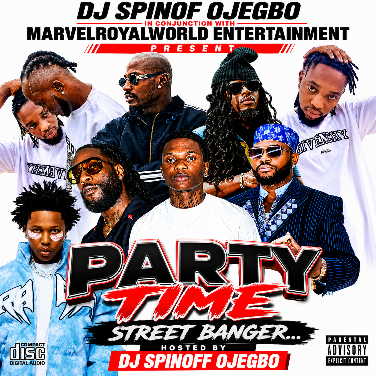 [Mixtape] DJ Spinof – Party Time Street Banger Mix